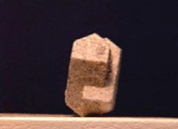 Macla de carlsbad de la ortosa (eje de rotación binario)
