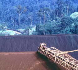 Explotación de bauxitas