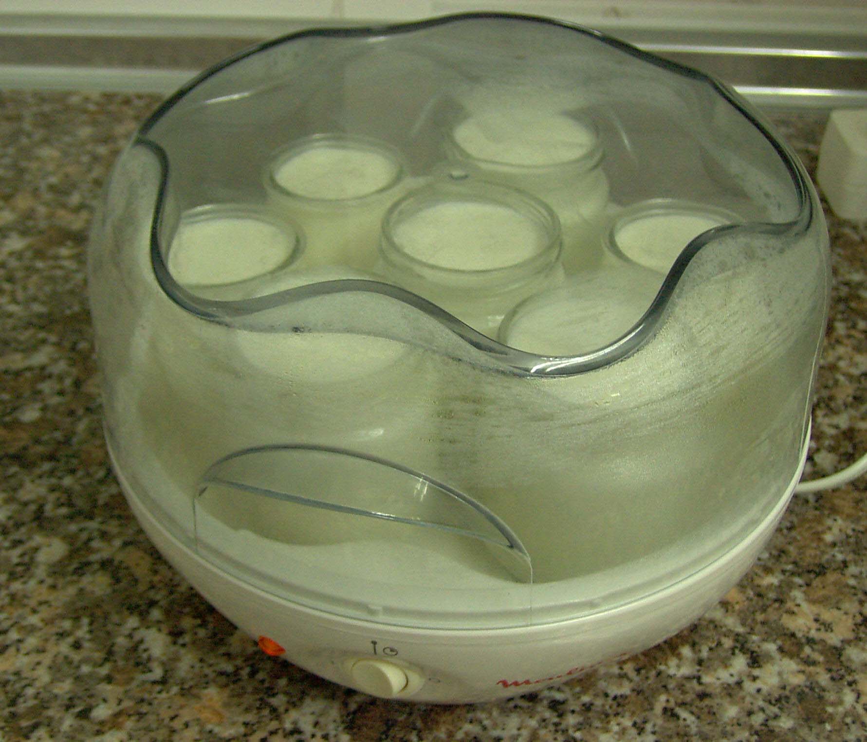 La yogurtera es un fermentador. Imagen: De Mier y Leva