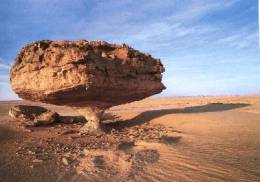 El viento modela las rocas