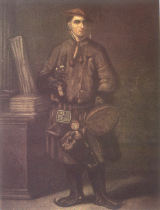 Imagen artÃstica de C. Linneo, tomada de http://mendel.uab.es/genpob/evol.html