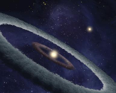 "La Tierra se formó a partir la misma nebulosa de la que se formó el Sol. Cortesía de la NASA "